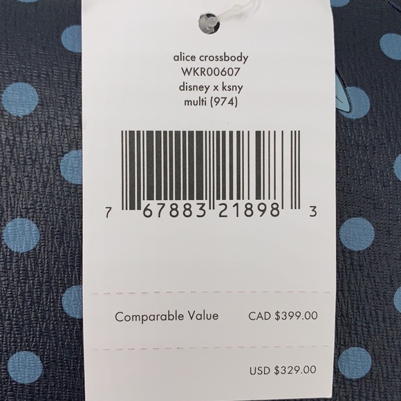 Kate Spade disney x kate spade new york alice in wonderland crossbody bag - Picture 10 of 16